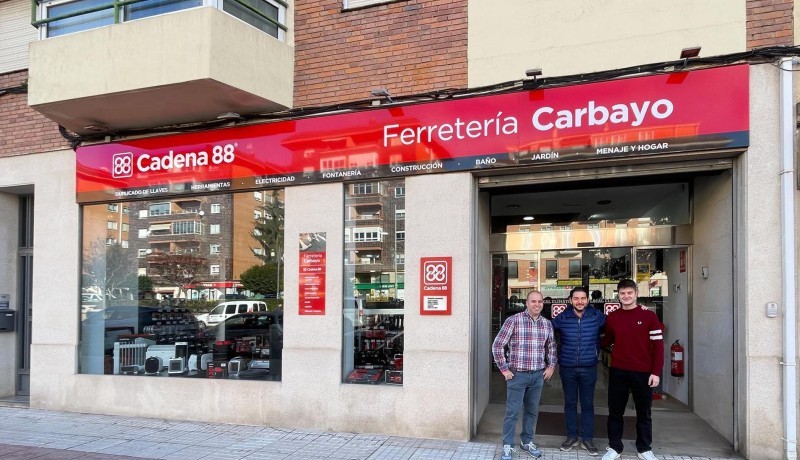 Ferretería Carbayo, la nueva ferretería Cadena88 en Benavente (Zamora)