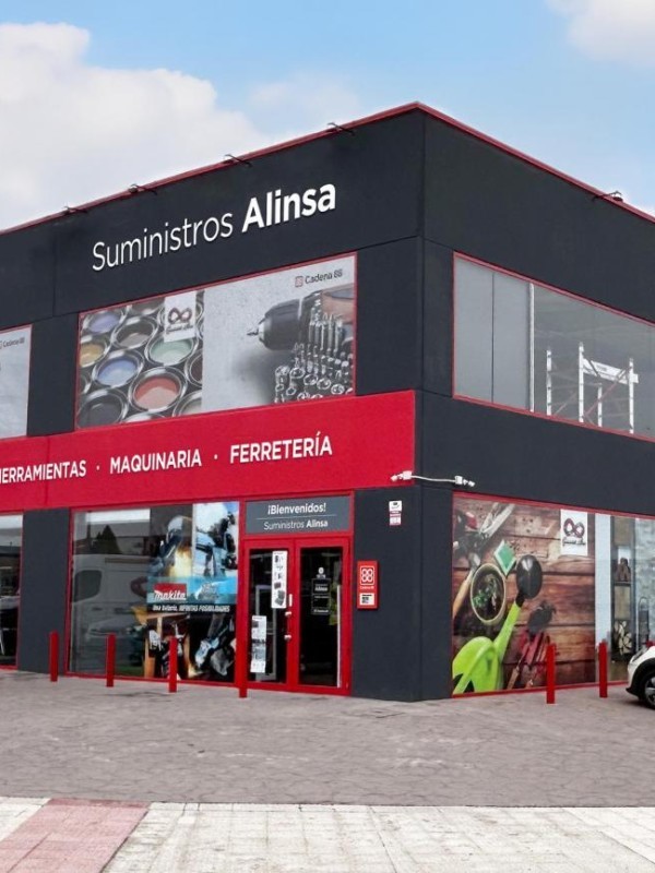 Suministros Alinsa, nuevo suministro industrial de Cadena88 en Illescas (Toledo).