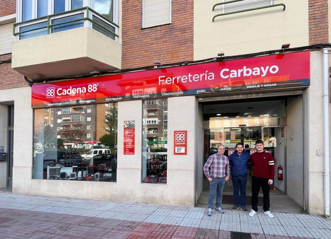 Ferretería Carbayo, la nueva ferretería Cadena88 en Benavente (Zamora)