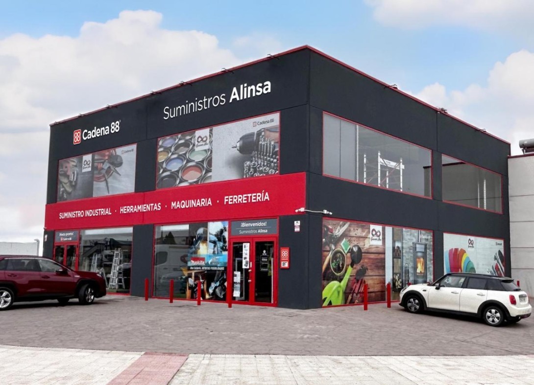Suministros Alinsa, nuevo suministro industrial de Cadena88 en Illescas (Toledo).